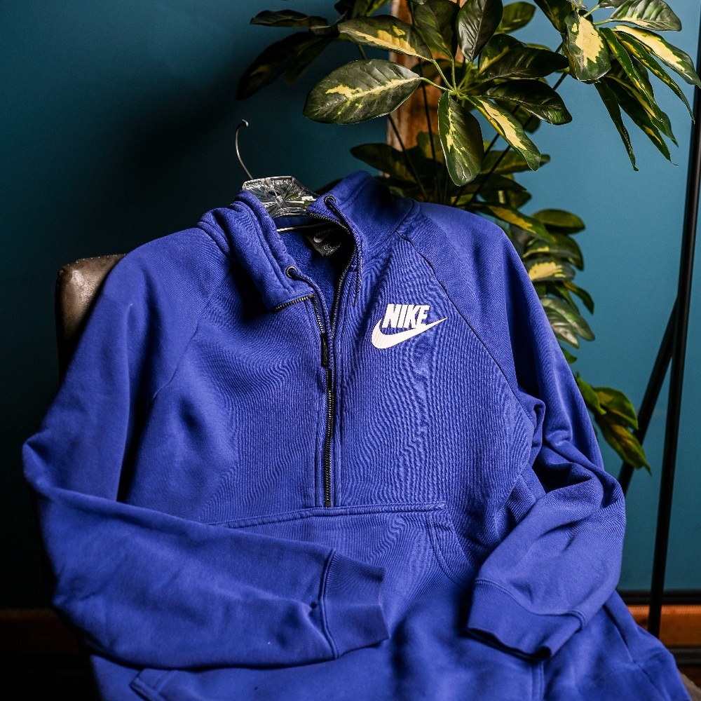 Nike, pullover, blue, size small, like NEW